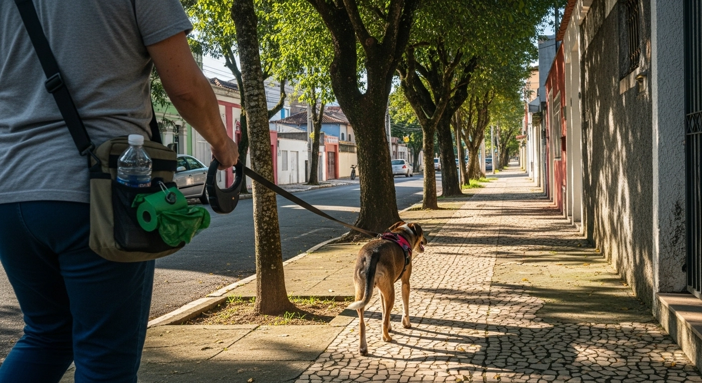 Checklist de produtos úteis para passeio com cachorro