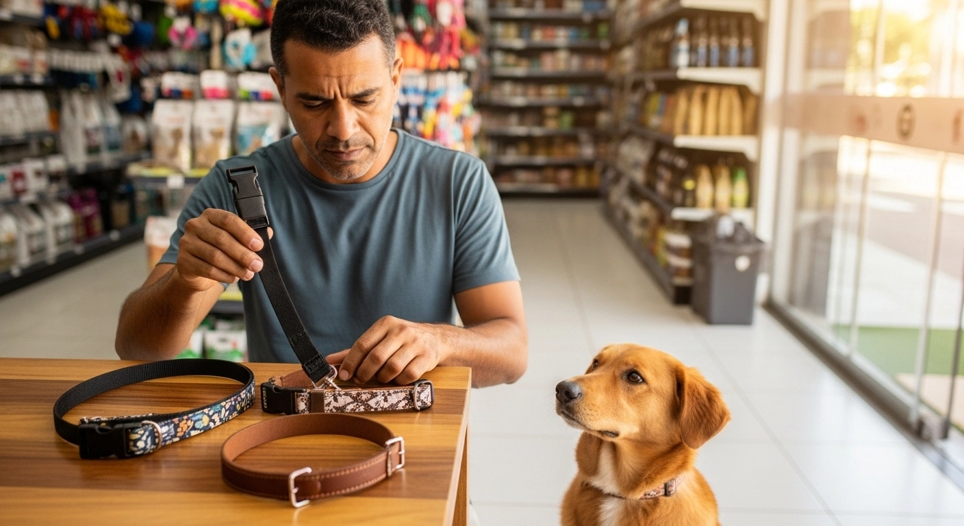 Erros comuns ao comprar coleira só pela aparência