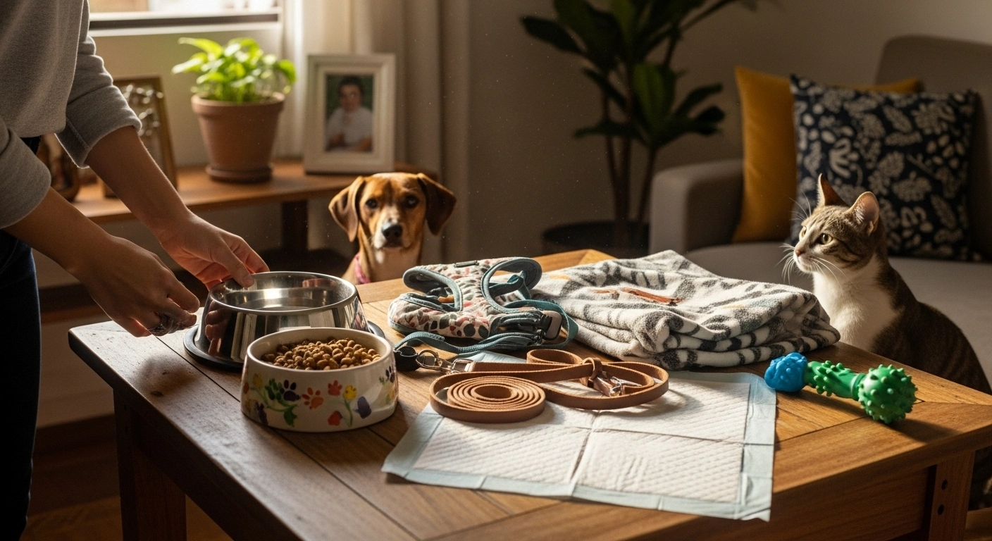 Mensagem pronta com a lista de produtos que o pet usa todos os dias