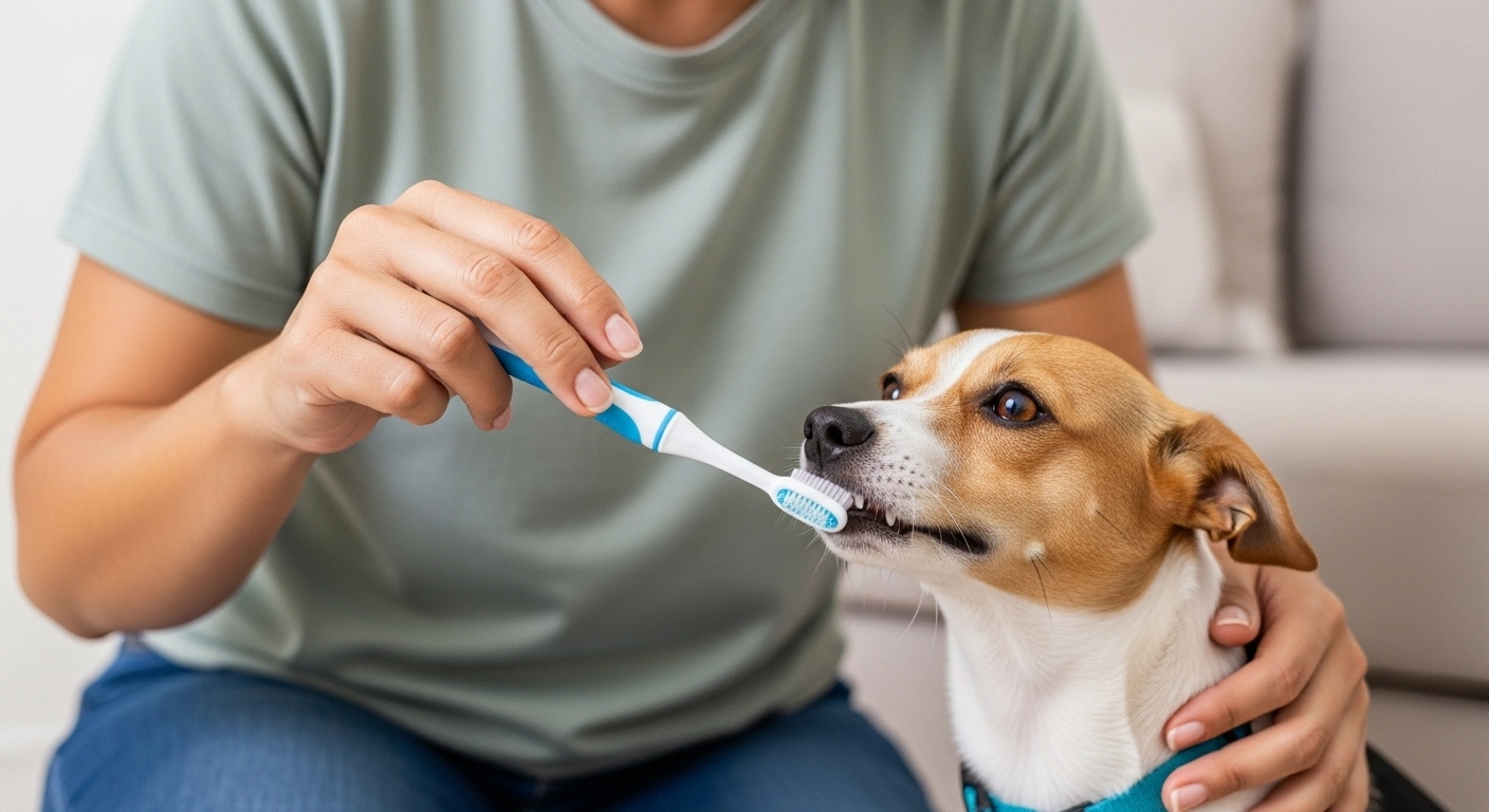 Escovação de dentes em pets: quando começar e como criar hábito