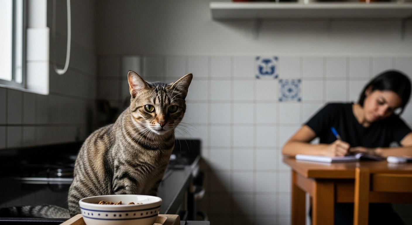 Como saber se o gato está comendo menos do que deveria