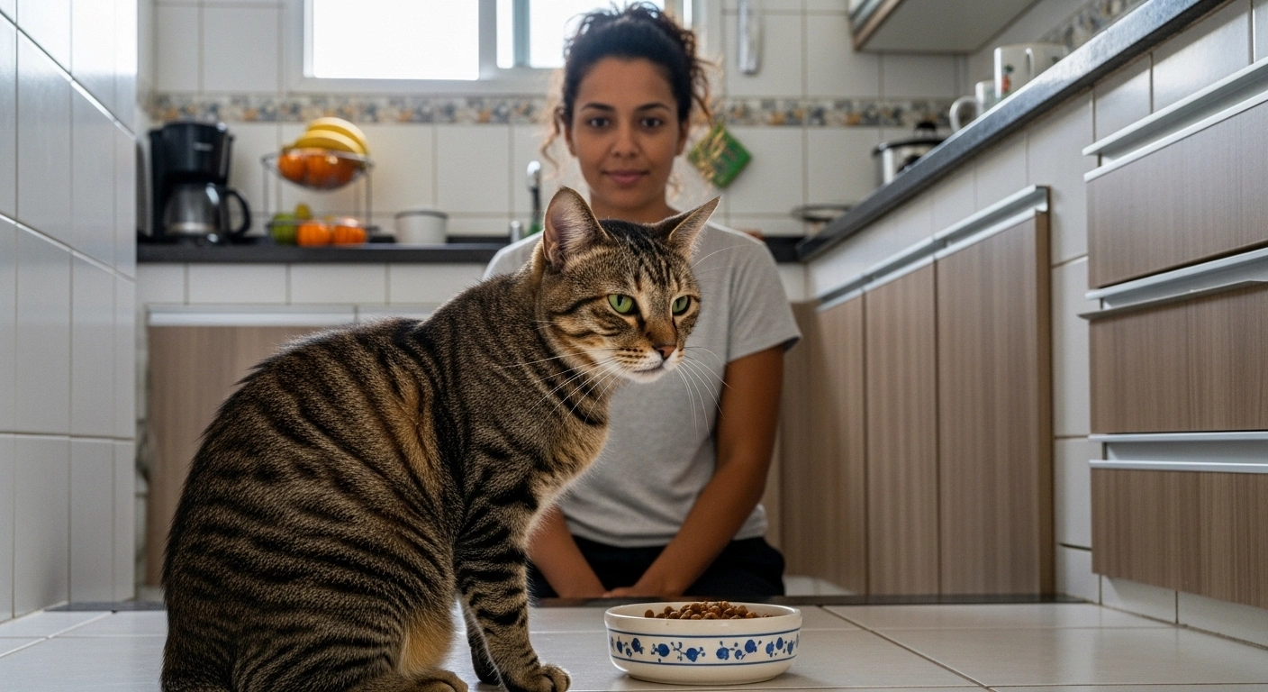 Como saber quando a falta de apetite do gato preocupa