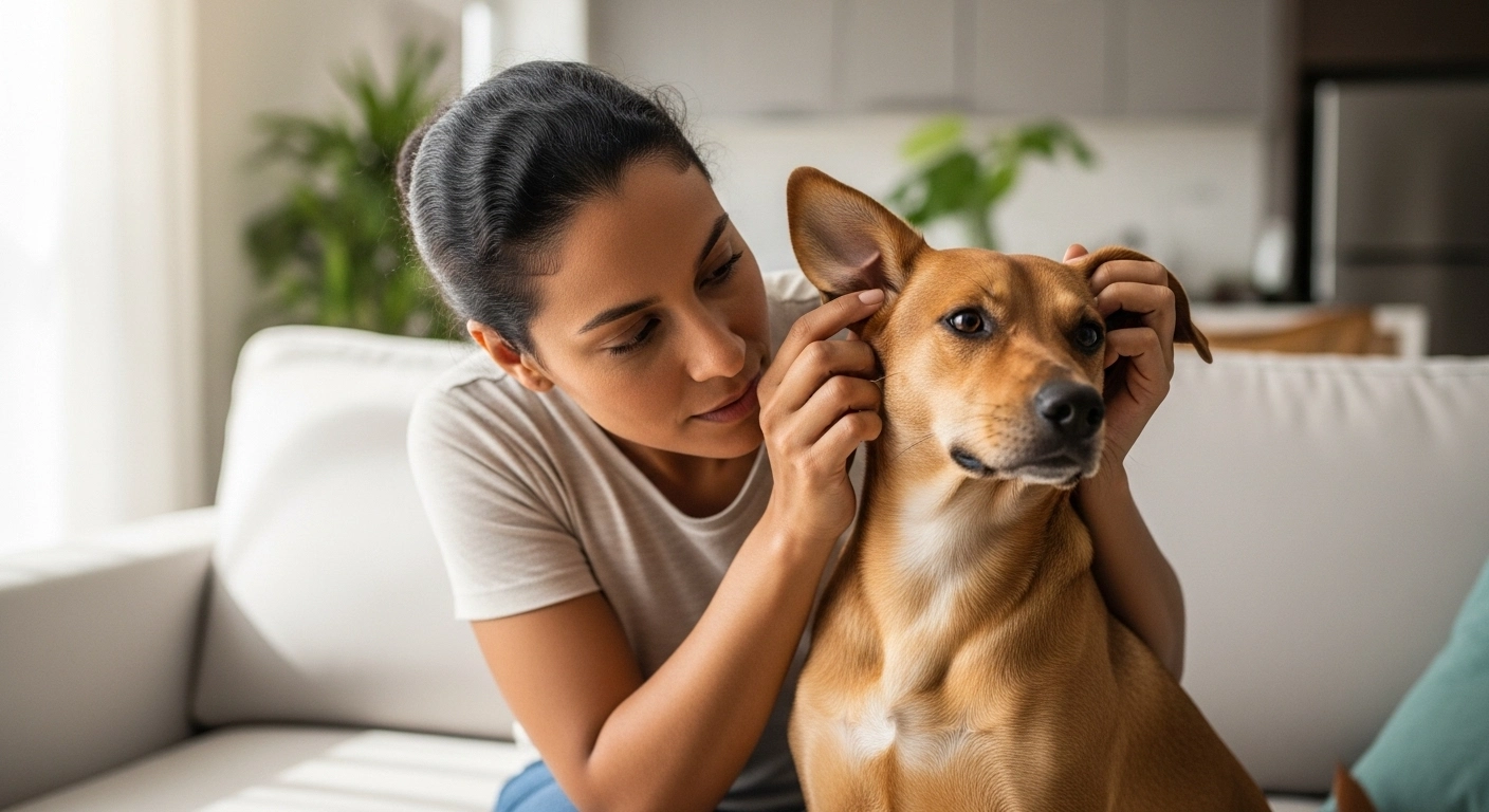 Erros comuns ao limpar o ouvido do cachorro