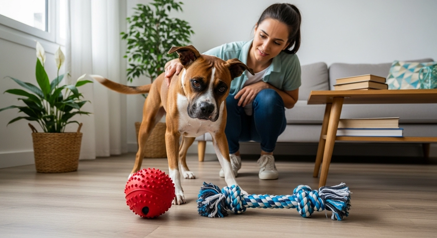 Brinquedos para cachorro que destrói tudo: o que observar antes de comprar