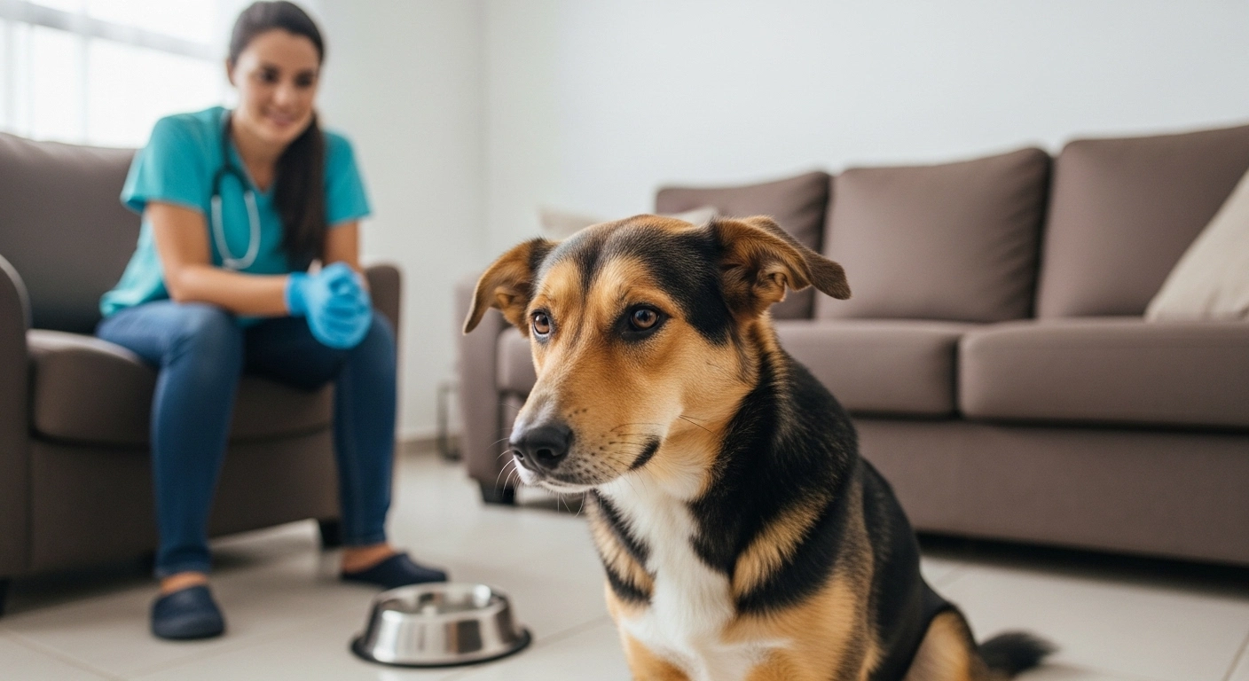 Vômito em cachorro: quando observar em casa e quando buscar ajuda