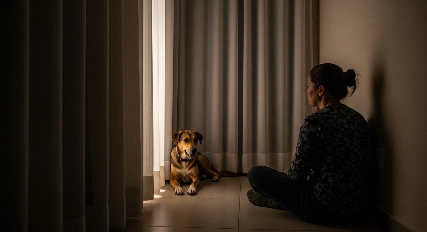 O que evitar quando o cachorro tem medo de fogos