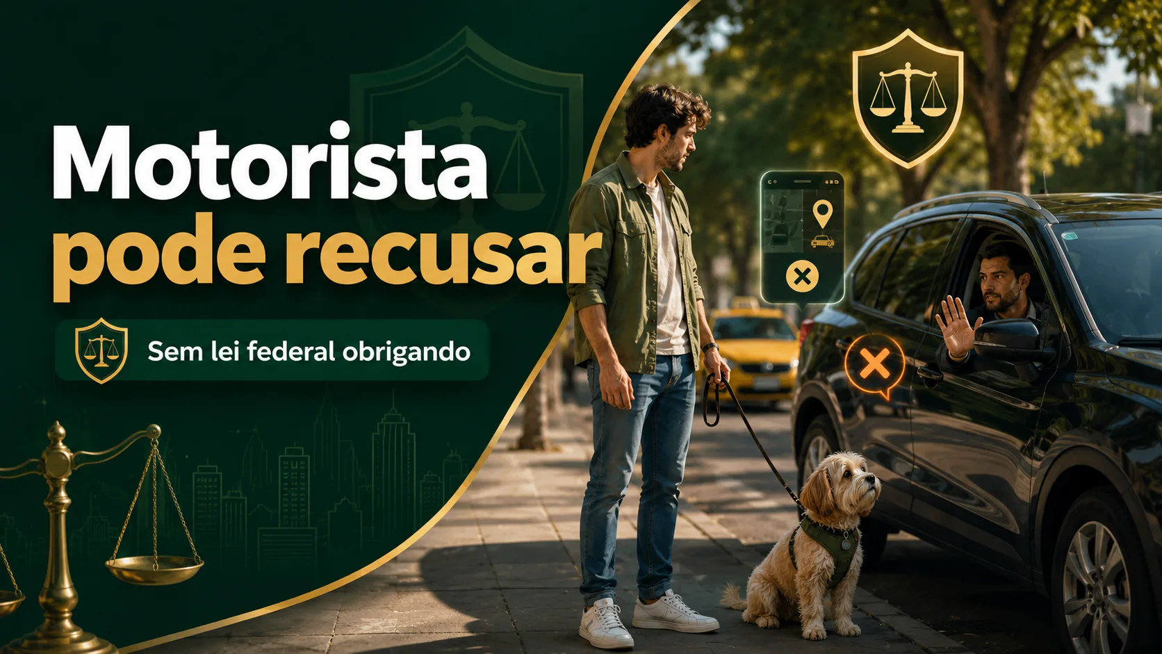 A verdade que poucos querem ouvir — motorista pode recusar