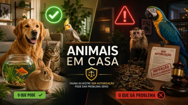 Animais que você pode ter legalmente em casa no Brasil e os que vão te dar um problema sério
