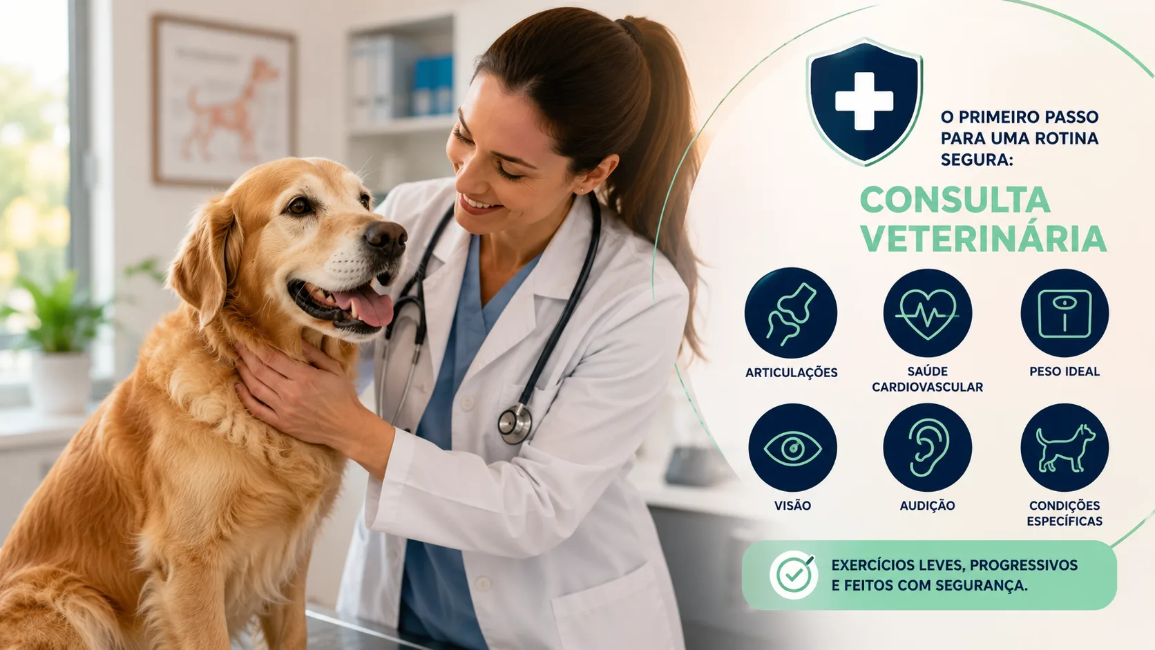 Antes de qualquer rotina, uma conversa com o veterinário