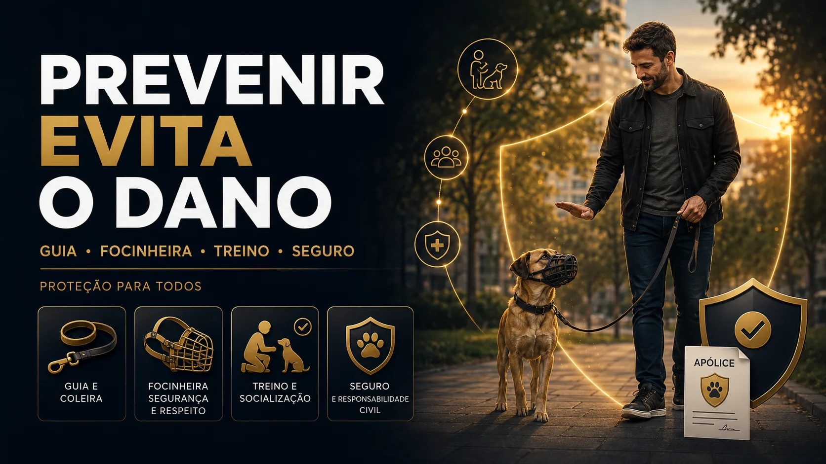 Como o tutor pode se proteger antes que qualquer acidente aconteça