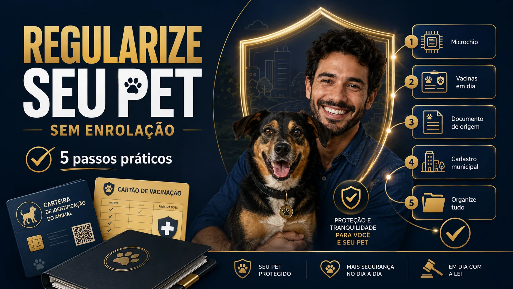 Como regularizar seu pet agora — sem enrolação