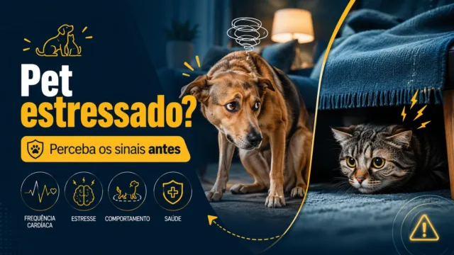 Como saber se o seu pet está estressado antes que ele adoeça por causa disso