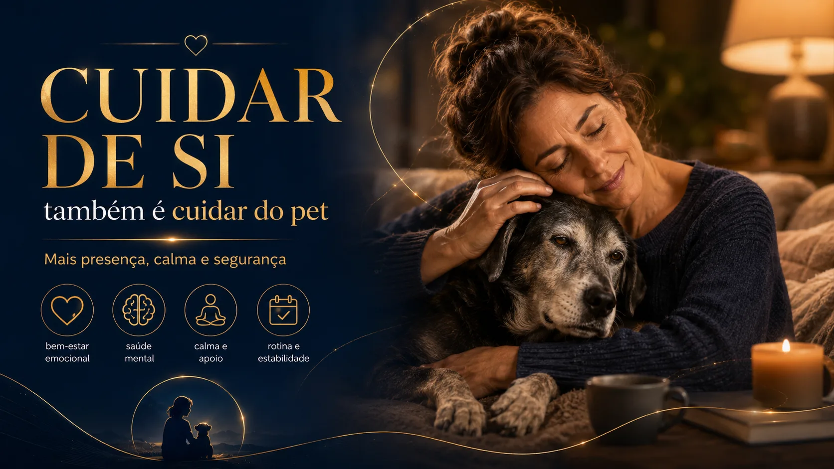 Cuidar de si não é egoísmo — é parte do cuidado ao pet