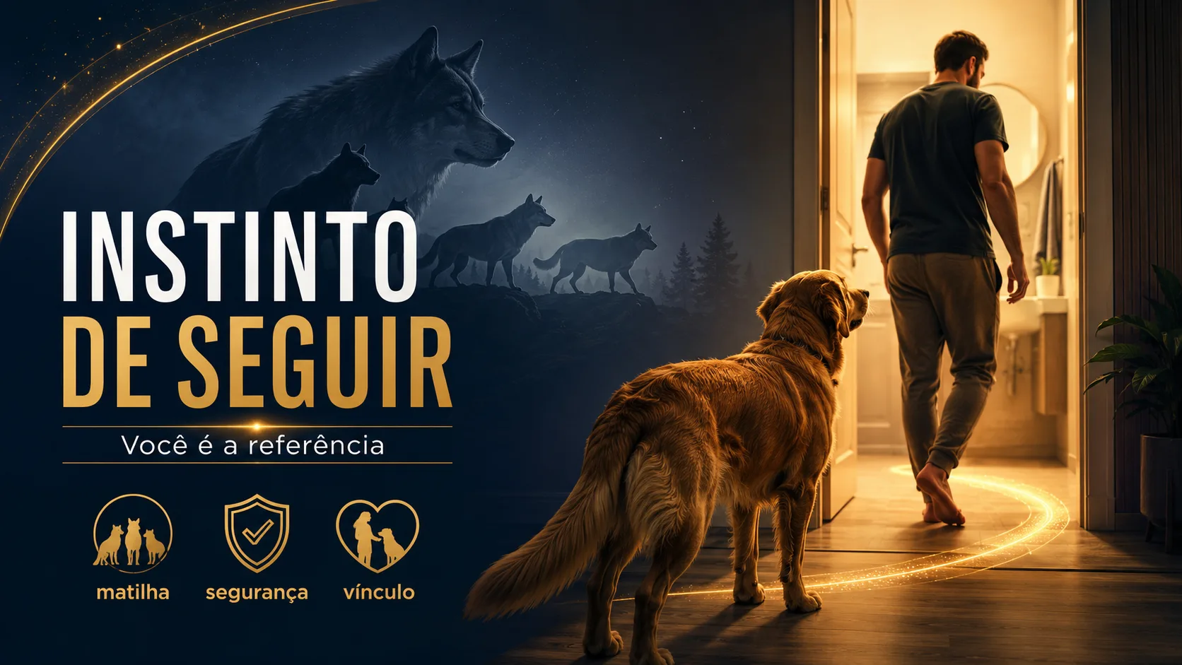 O instinto que veio antes da domesticação