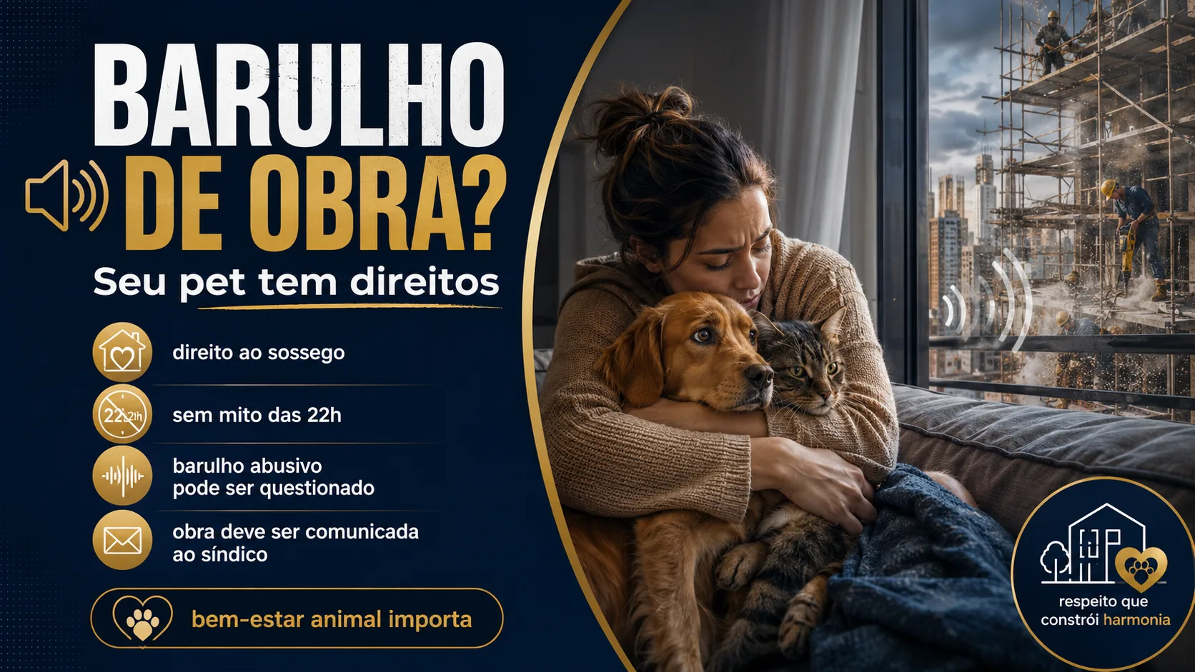 O que a lei diz sobre barulho de obra em condomínio