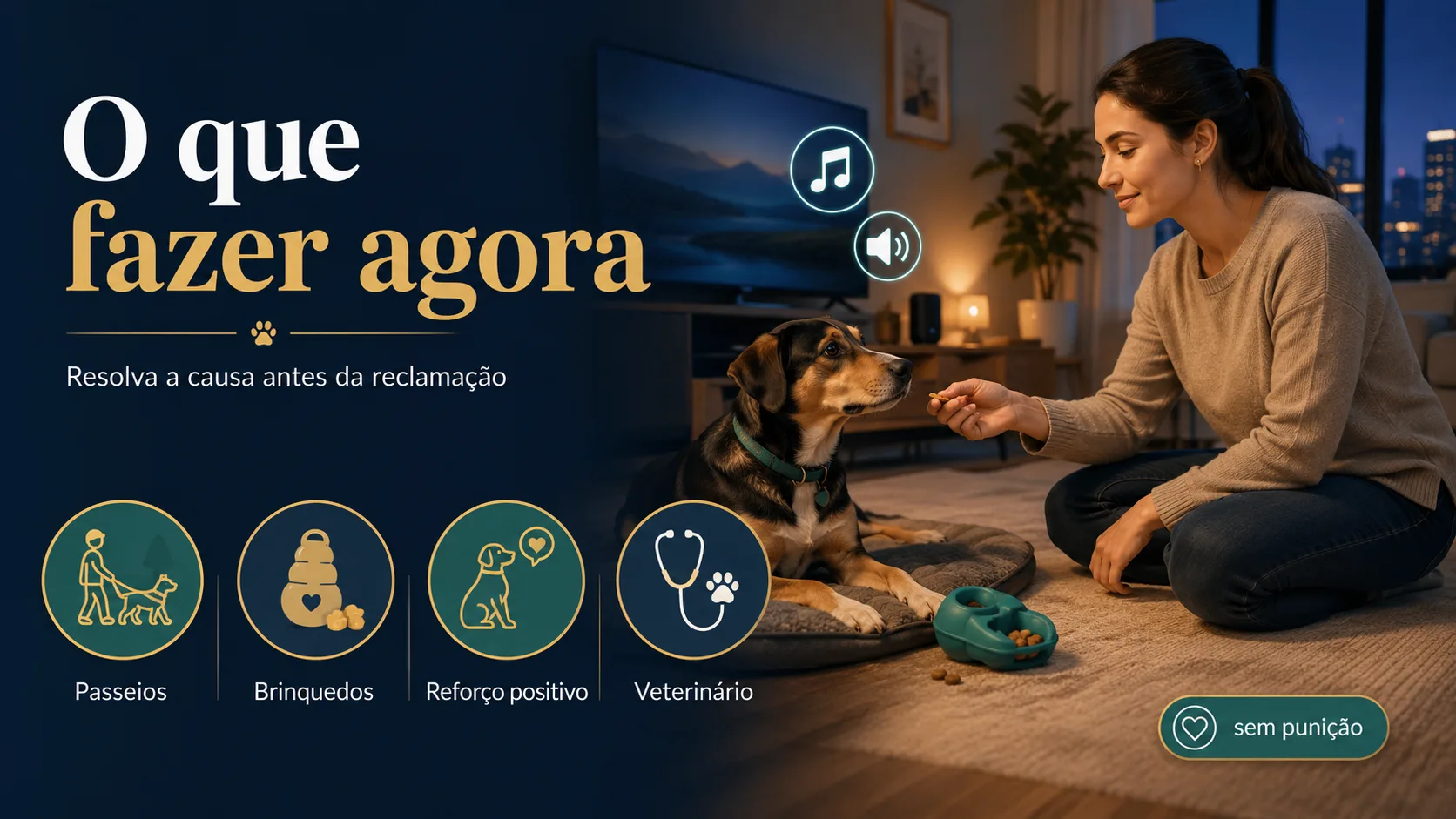 O que fazer agora para resolver antes que o vizinho ligue para a polícia