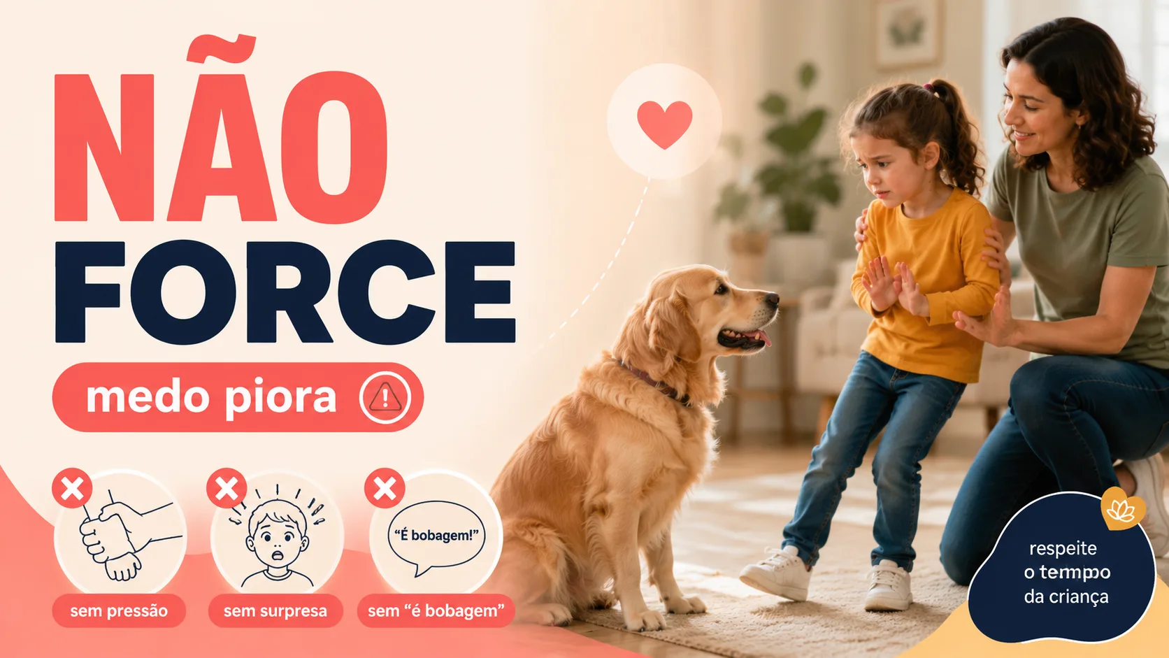 O que não fazer — e por que forçar piora tudo