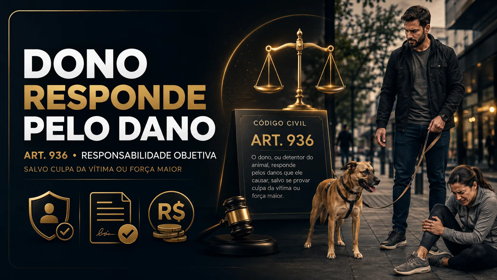 O que o Código Civil diz sobre o dono do animal