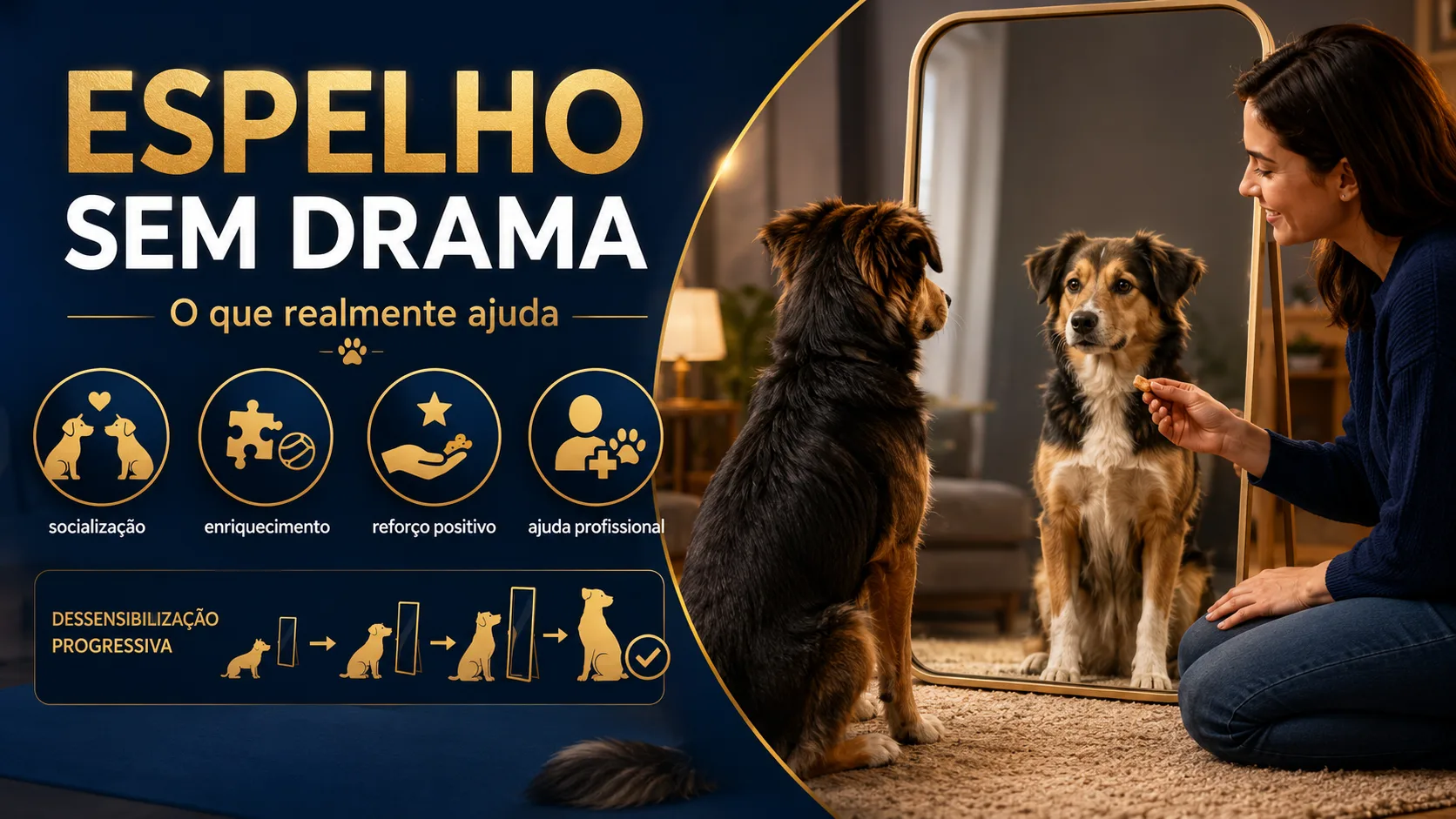 O que realmente ajuda: socialização, enriquecimento e equilíbrio emocional