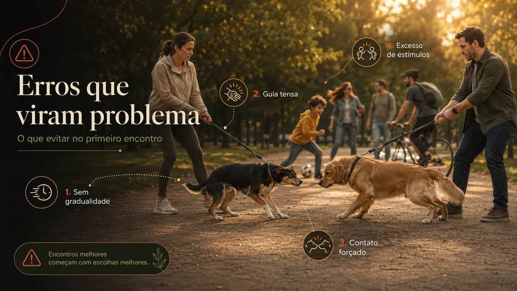 Os erros mais comuns que transformam o encontro em problema