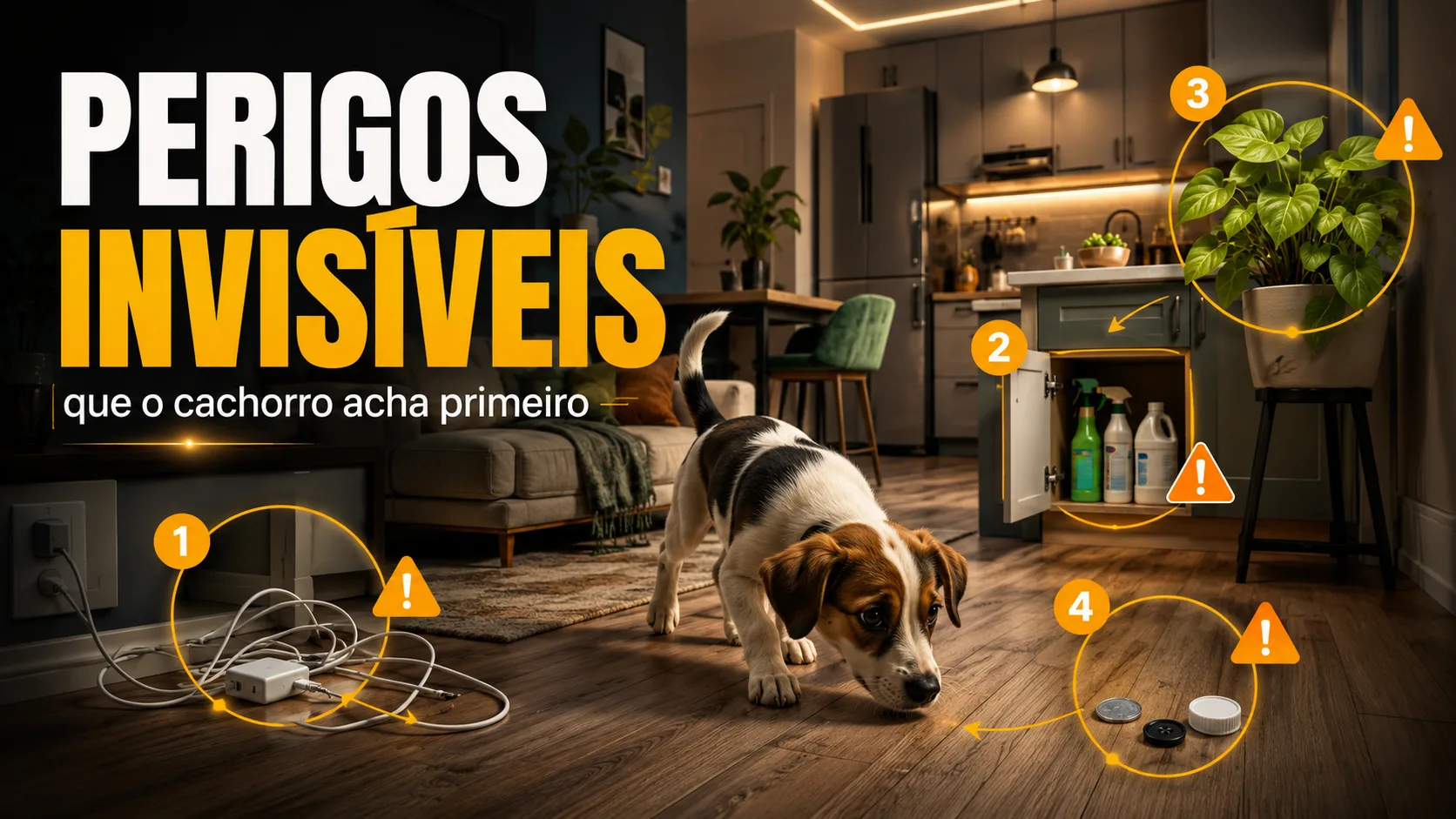 Os perigos que ninguém percebe até o cachorro encontrar primeiro