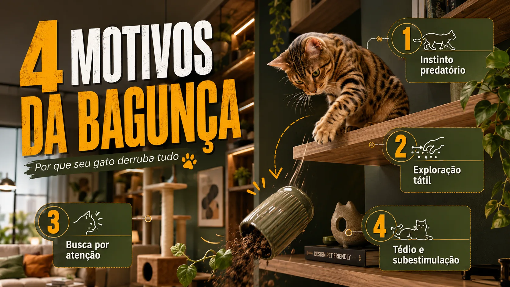 Os quatro motivos reais por trás da bagunça