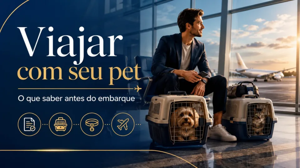 Tudo que você precisa saber antes de embarcar com seu pet em qualquer companhia aérea brasileira