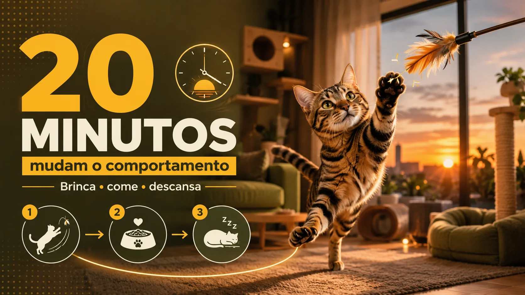 ⏱ Rotina de brincadeira — 20 minutos que mudam o comportamento